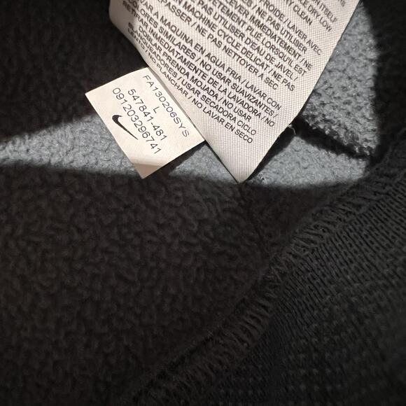 Nike Livestrong Hoodie Jacket Mens Large Gray Therma Fit Full Zip Athletic - Picture 7 of 9